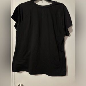 Athletic Works Women's Black Short Sleeve Tee